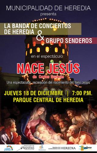 Afiche Navidad Heredia